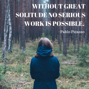 Solitude Quote Picasso