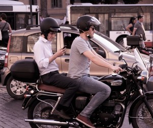 motorcycle phone distraction